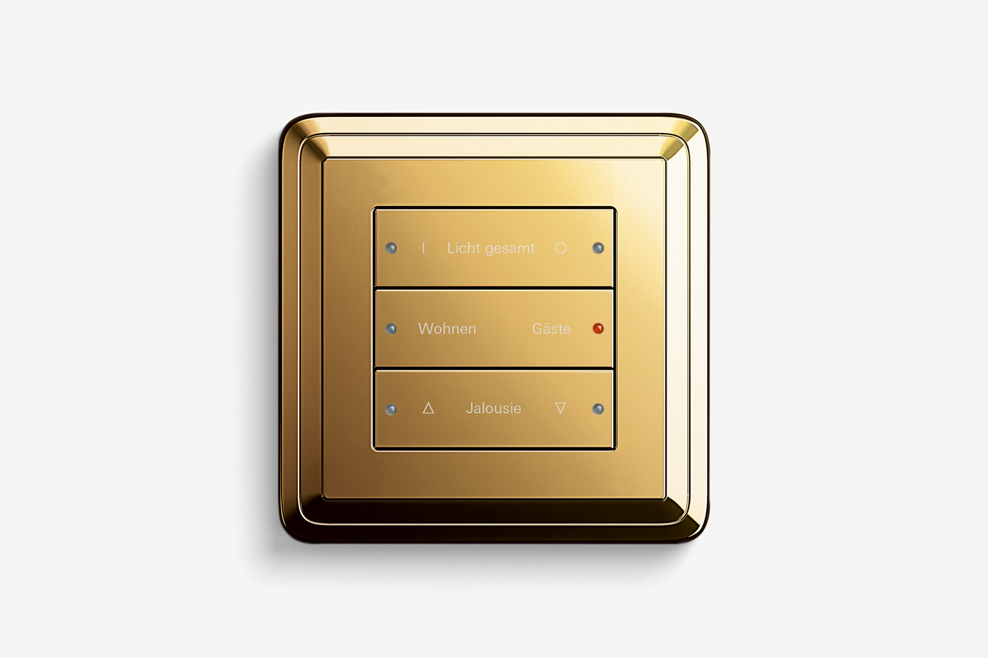 Pushbutton sensor 3 brass