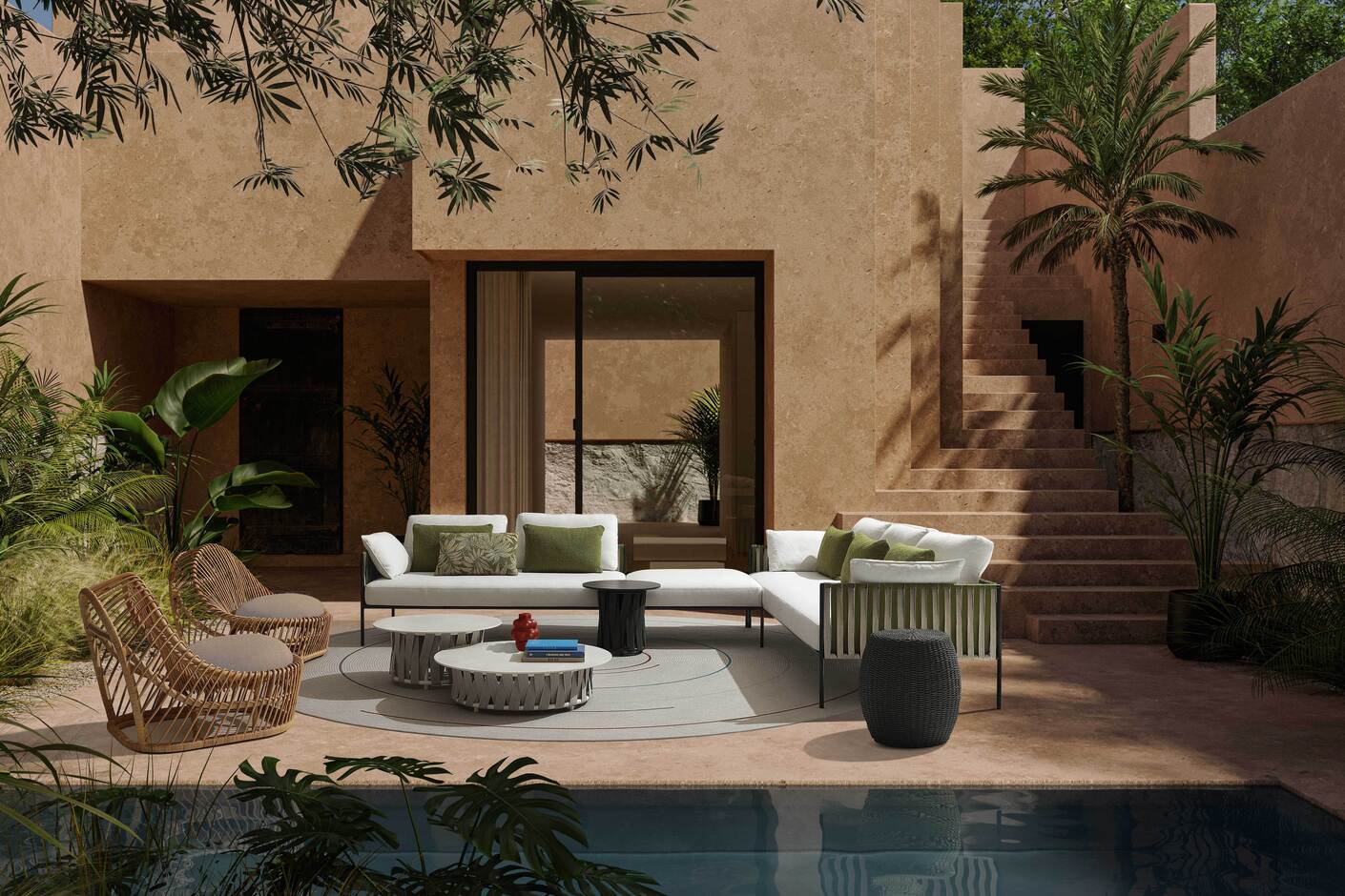 Zip Two Seaters Sofa