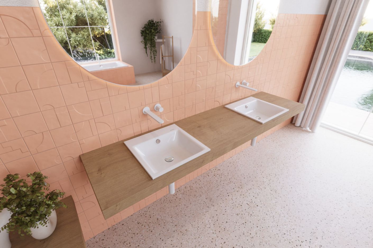 PURO built-in washbasin