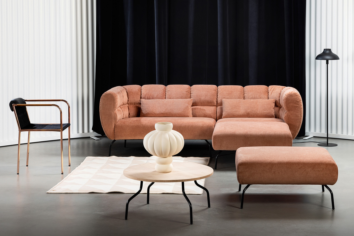 Magnolia corner sofa