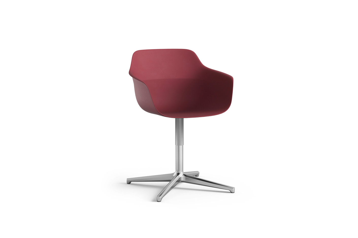 Crona light 6312 A Gleiter Dark Cherry Alu Weiss mit Schatten RGB