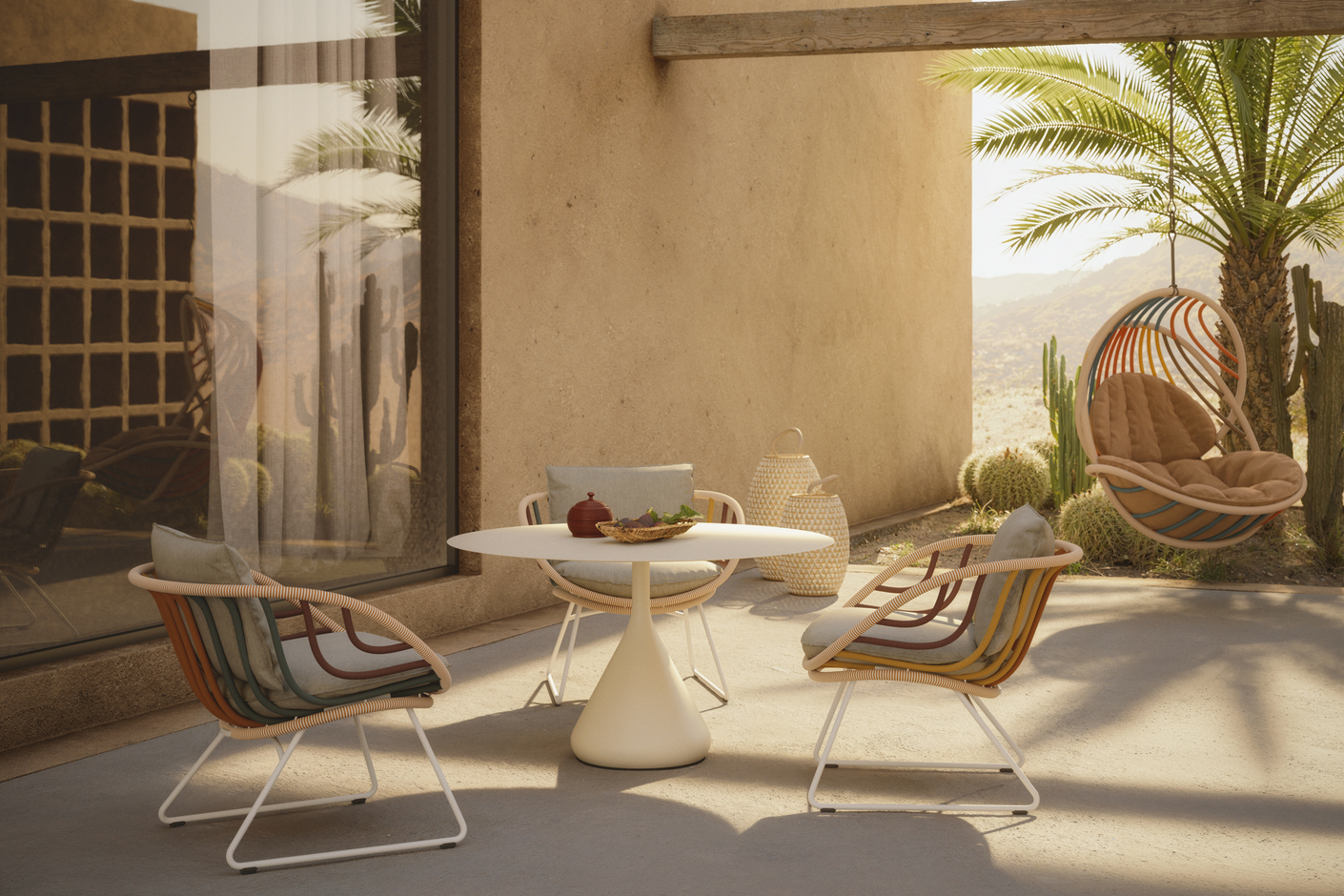 Dedon mood kida lounge chair