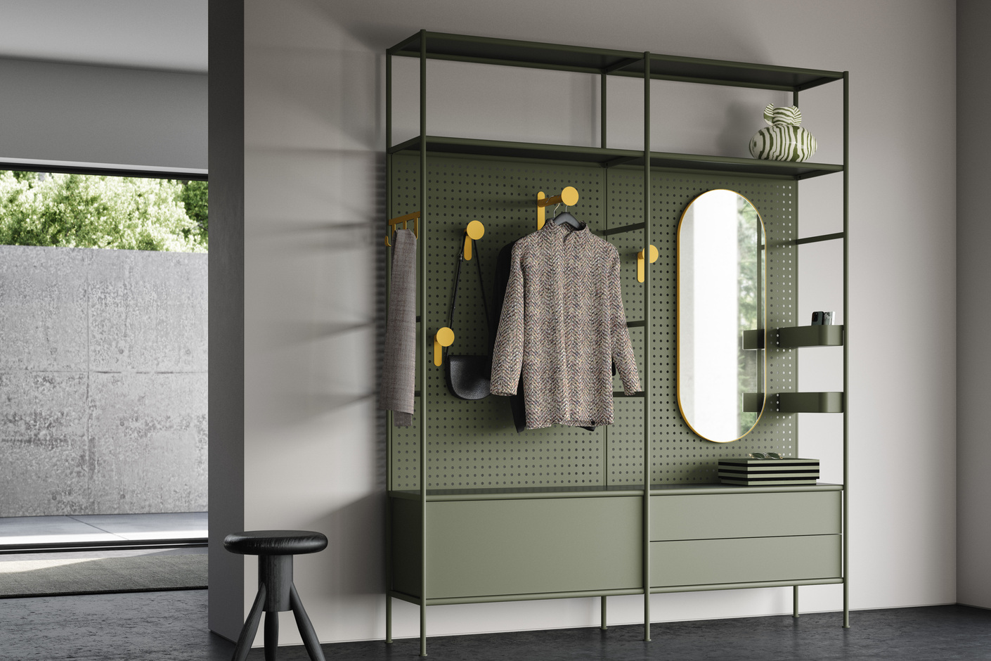 MATCH modular shelving system