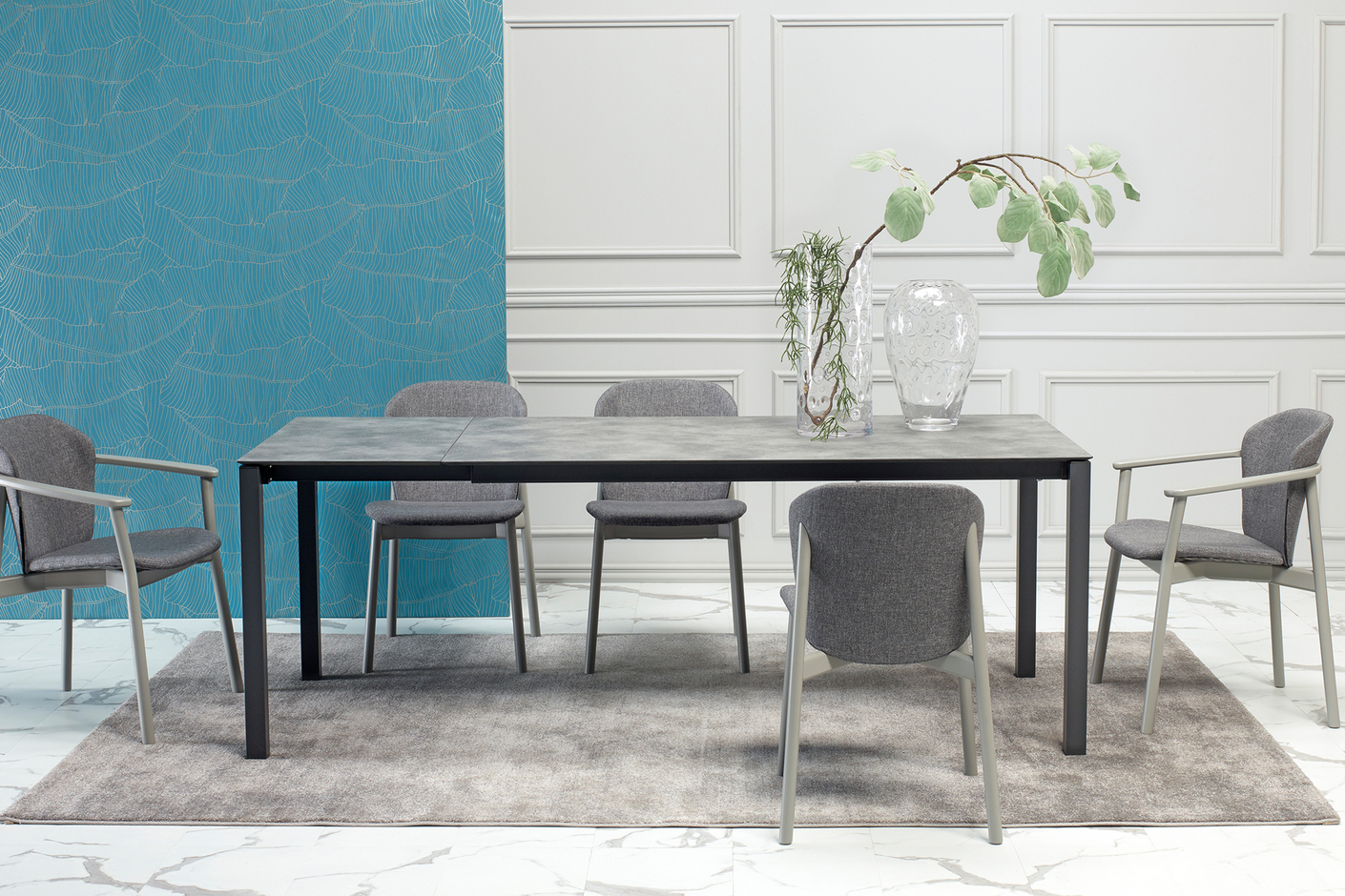 PRANZO extendible table 160-210