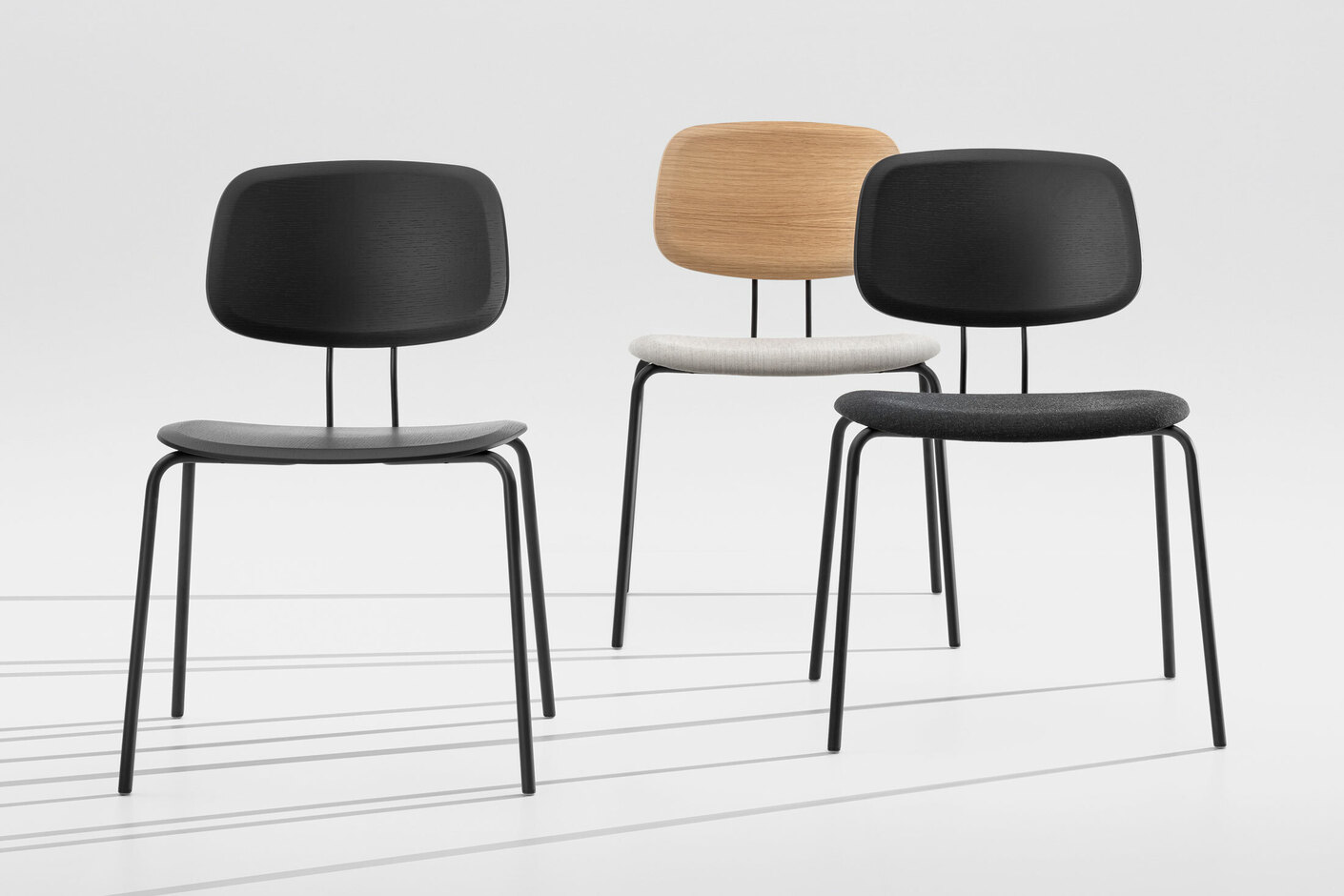 OKITO PLY DINING - Upholstered seat