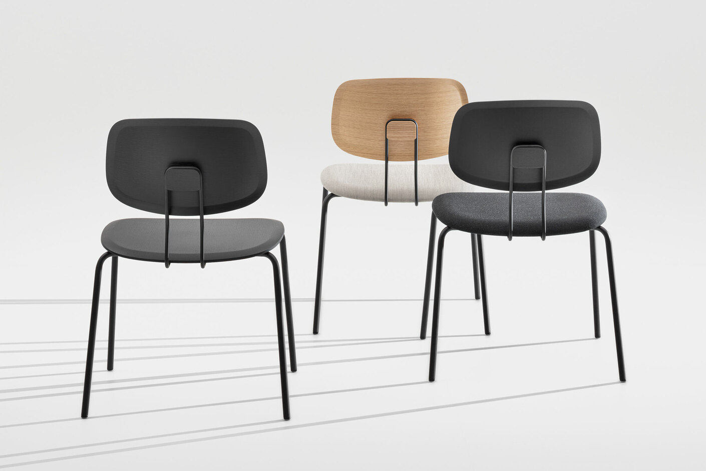 OKITO PLY DINING - Upholstered seat