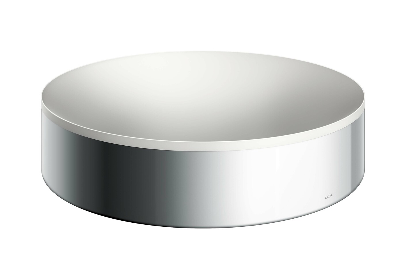 AXOR Suite Wash bowl 400 without tap hole and overflow Chrome by AXOR ...