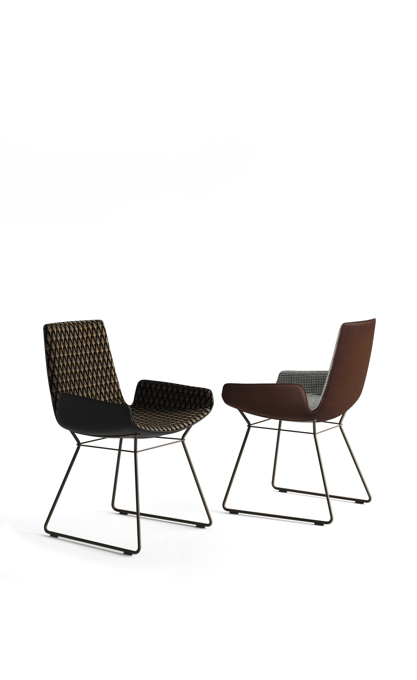Amelie Armchair mit Kufengestell