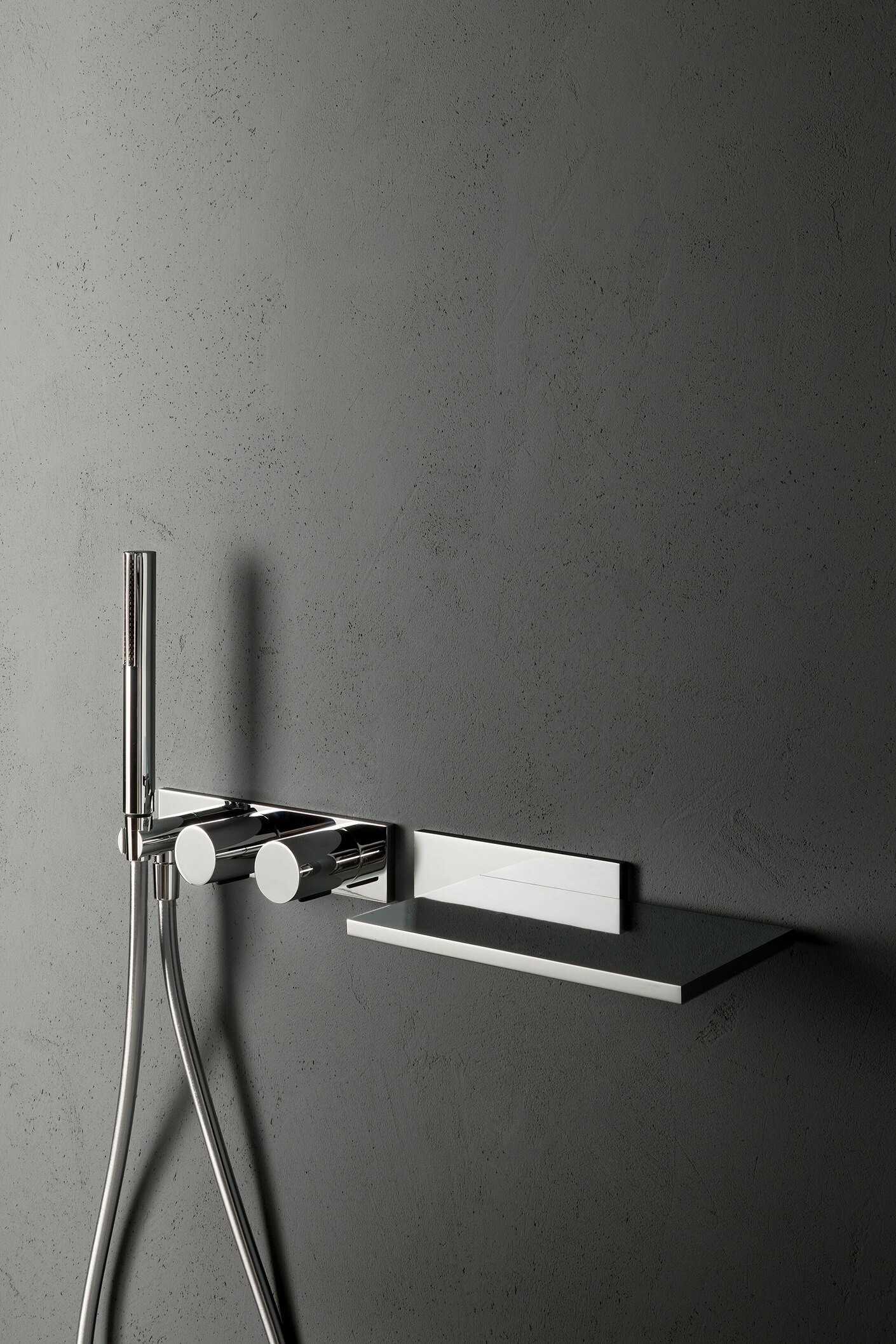 Milano UP-Brausemischer - Unterputzwanneneinlauf