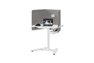 TALO.YOU ONE MONO-COLUMN DESK  by  König + Neurath