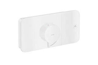 AXOR One Thermostatic module for concealed installation for 1 function | matt white  by  AXOR