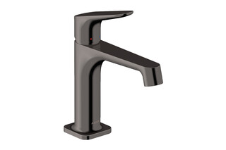 AXOR Citterio M Einhebel-Waschtischmischer 100 mit Zugstangen-Ablaufgarnitur Polished Black Chrome  von  AXOR