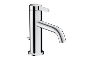 AXOR One Single lever basin mixer 70 with lever handle and pop-up waste set Chrome  by  AXOR