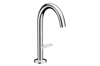 AXOR One Basin mixer Select 170 with push-open waste set Chrome  by  AXOR
