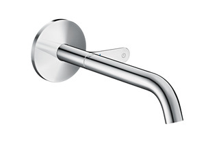 AXOR One Basin mixer for concealed installation wall-mounted Select with spout 220 mm Chrome  by  AXOR