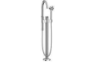 AXOR One Einhebel-Wannenmischer bodenstehend Chrom  von  AXOR