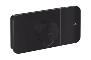 AXOR One Thermostatic module for concealed installation for 1 function Matt Black  by  AXOR
