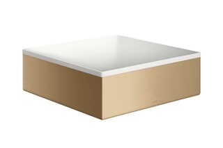 AXOR Suite Wash bowl 285/285 without tap hole and overflow Brushed Bronze  by  AXOR