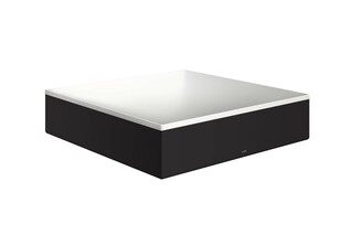AXOR Suite Aufsatzwaschtisch 400/400 ohne Hahnloch und Überlauf Mattschwarz  von  AXOR