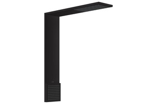 AXOR ShowerCompositionShower module 110/220 1jet with shoulder shower Matt Black  by  AXOR