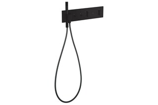 AXOR ShowerCompositionThermostatic module 470/110 for concealed installation for 2 functions Matt Black  by  AXOR