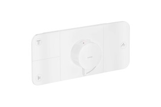 AXOR One Thermostatic module for concealed installation for 3 functions | matt white  by  AXOR