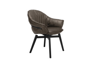 Marie Armchair with Wooden Frame  von  Freifrau