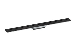 AXOR Drain Finish set shower drain 900 for wall mounting | Matt Black  by  AXOR