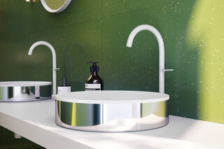 AXOR ONE BASIN MIXER SELECT 260 FOR WASH BOWLS | MATT WHITE  by  AXOR