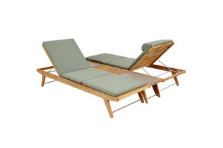 Doppia lounger  by  Garpa