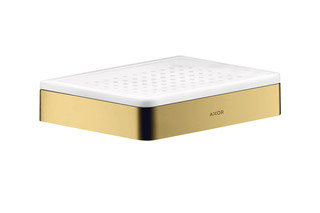 AXOR Universal Accessories Soap dish / shelf Polished Gold Optic  by  AXOR