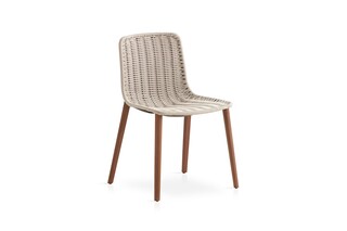 Lapala Stuhl mit Seil, Beine in Holz C597 TW  von  Expormim