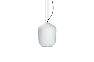 Plissée pendant lamp aluminium  by  ClassiCon