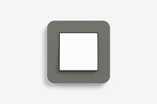 E3 dark grey with white  by  Gira