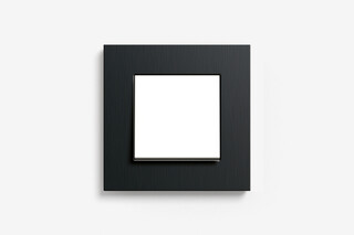 Esprit metal aluminium black  by  Gira