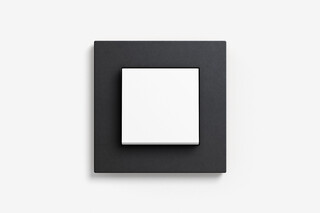 Esprit linoleum-plywood anthracite  by  Gira