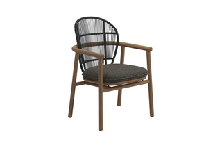 Fern Dining Chair with Arms  by  Gloster Furniture