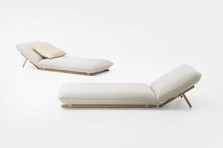 Hiro chaise lounge  by  Paola Lenti