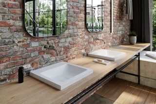 CONO countertop washbasin (height of rim 40mm)  by  Kaldewei