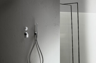 Mare Built-in shower mixer - shower arm - Rain showerhead - Shower set  by  Fantini