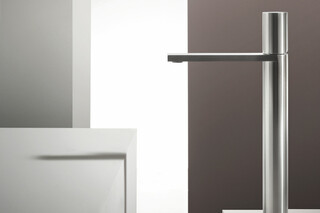 Milano Single-hole high washbasin mixer  by  Fantini