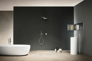 Milano Floor-mount bathtub mixer  by  Fantini
