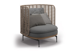 Mistral lounge chair  by  Gloster Furniture
