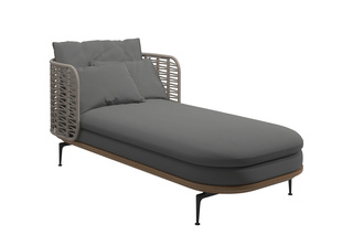 Mistral Daybed mit niedriger Lehne  von  Gloster Furniture