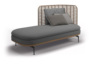Mistral Chaiselongue rechts  von  Gloster Furniture