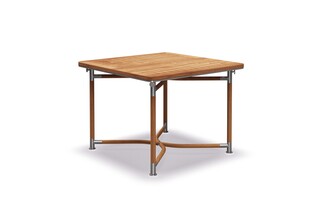 Square Folding Dining Table 100cm  by  Gloster Furniture