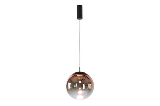 glaskugelleuchte ku3 LED gradient rosegold  by  mawa design