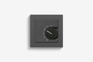 Room temperature controller anthracite (including E2)  by  Gira