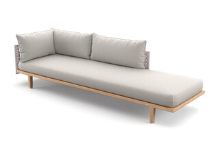 SEALINE Verlängertes Daybed links  von  DEDON