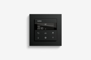 System 3000 Display blind timer, Black matt (including E2)  by  Gira